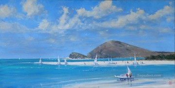 断崖の抽象的な海の風景 Oil Paintings
